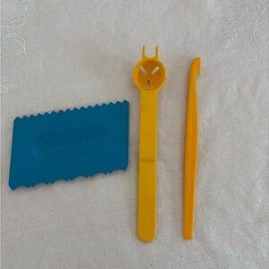 Vintage Tupperware Tool Trio